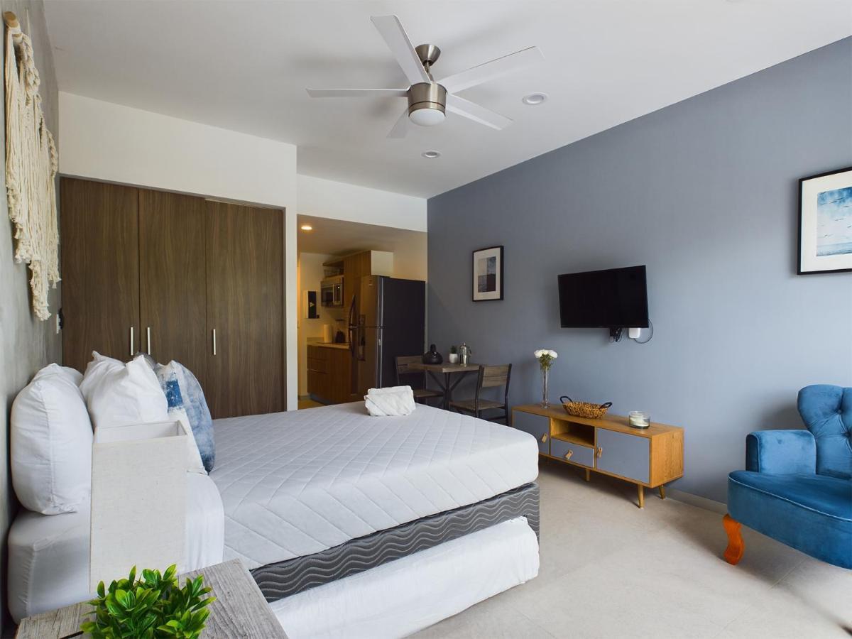 Appartamento & Beautiful Studio, Roof, Cinema, Bbq, Gym, Pools, Kidszone By Yeah Playa del Carmen